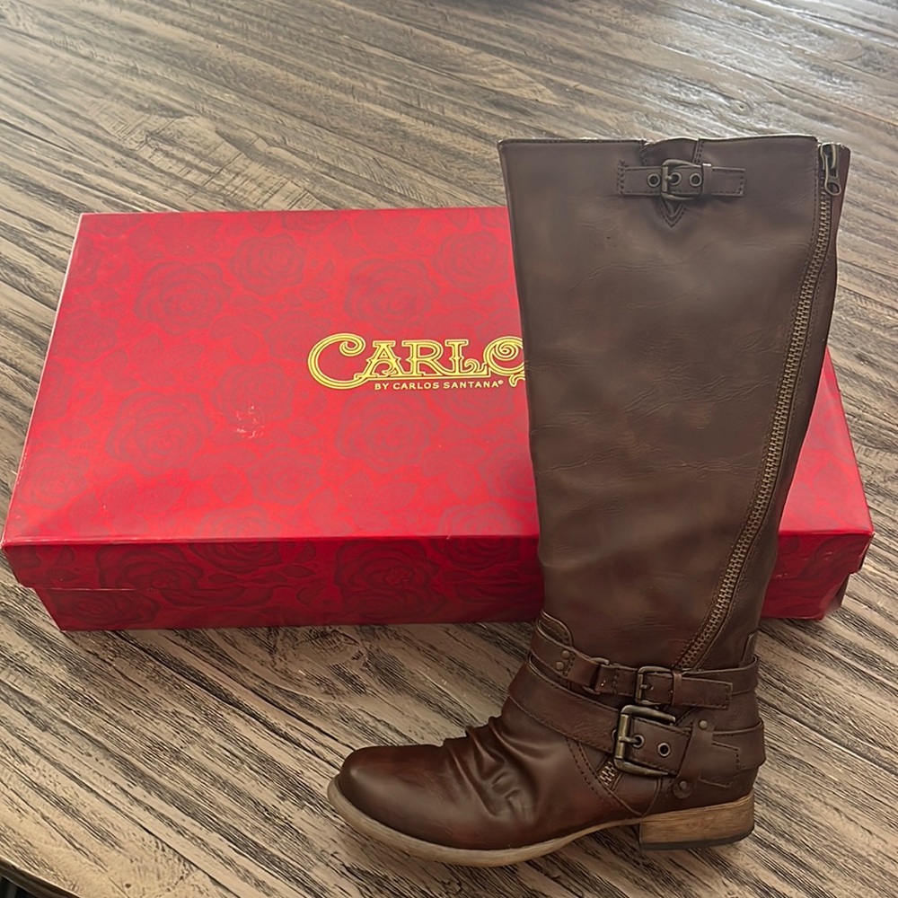Carlos Santana Brown Boots